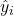 Rendered by QuickLaTeX.com \hat{y}_i