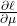 \frac{\partial \ell}{\partial \mu}