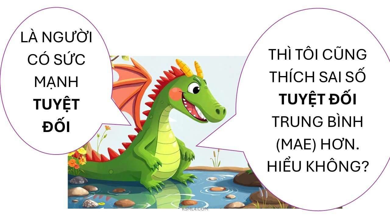 Tiêu chí đánh giá: MSE, MAE, RMSE