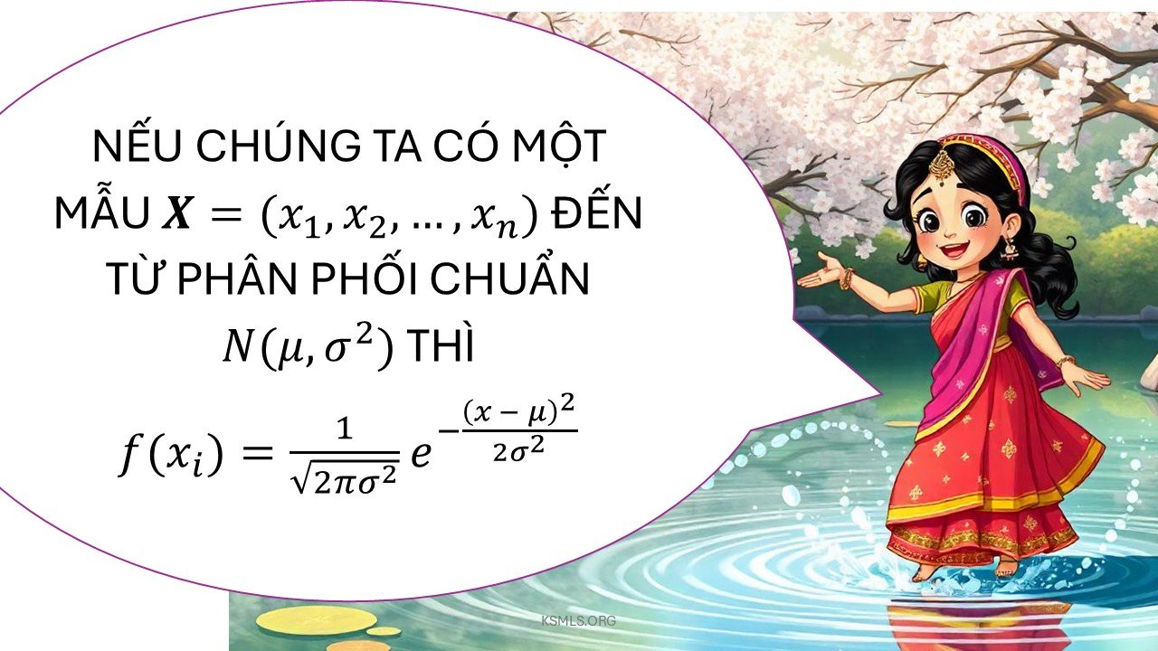 MLE cho phân phối chuẩn